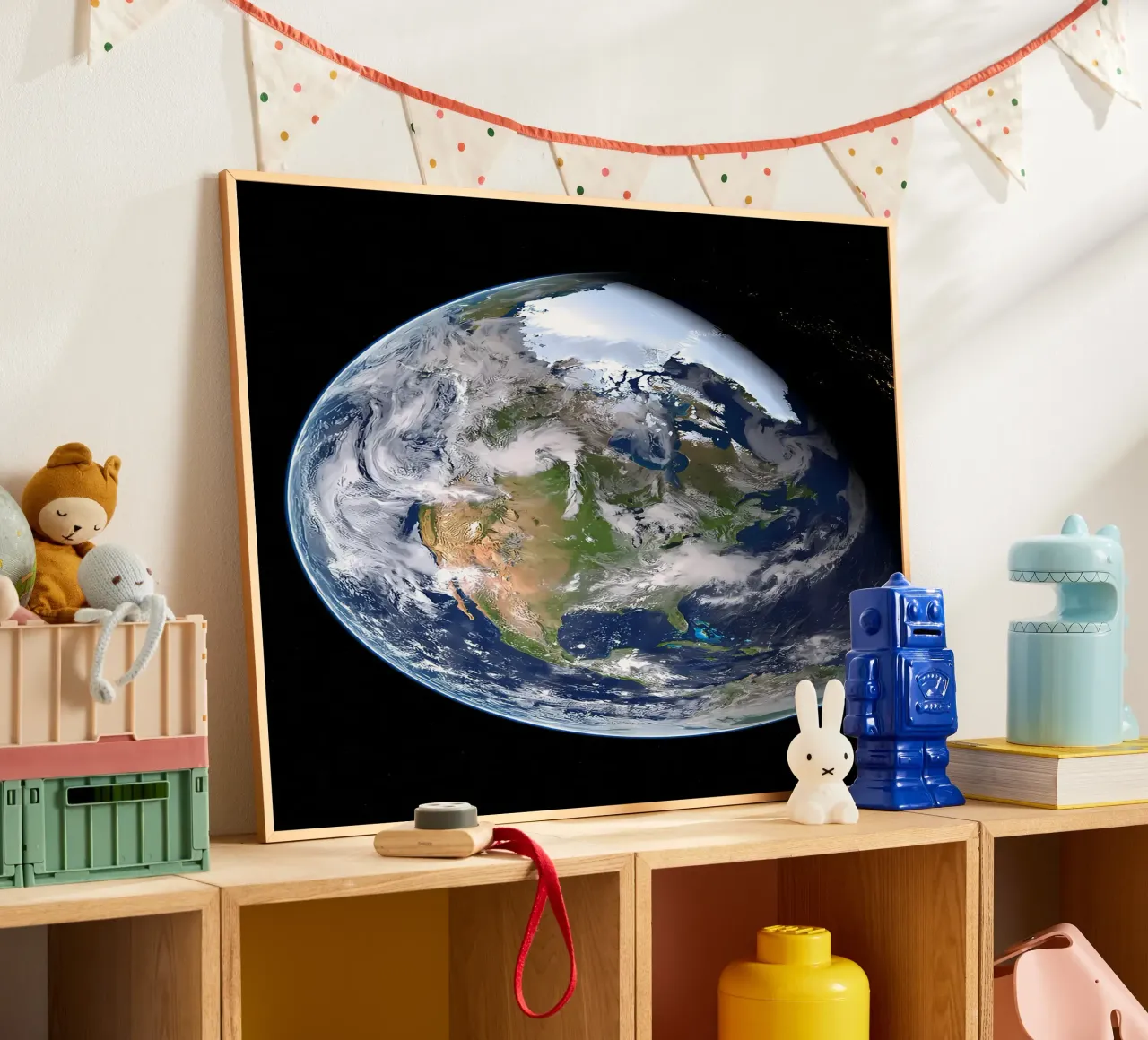 Vue de l'univers de la Terre hahnemühle de ShopByHaru