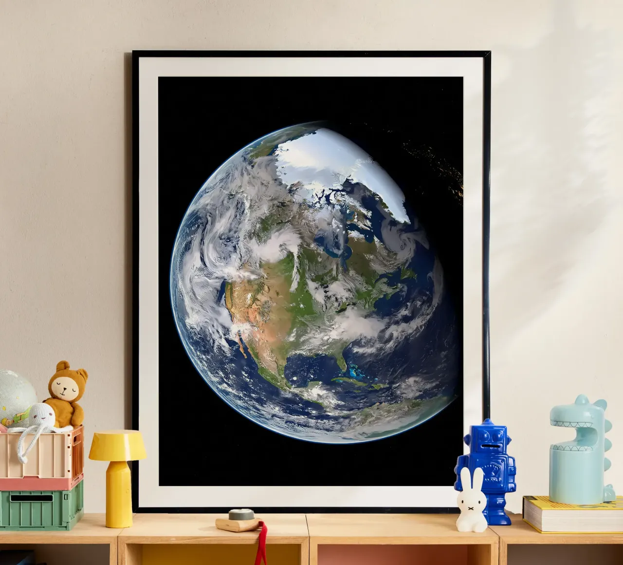 Vue de l'univers de la Terre hahnemühle de ShopByHaru