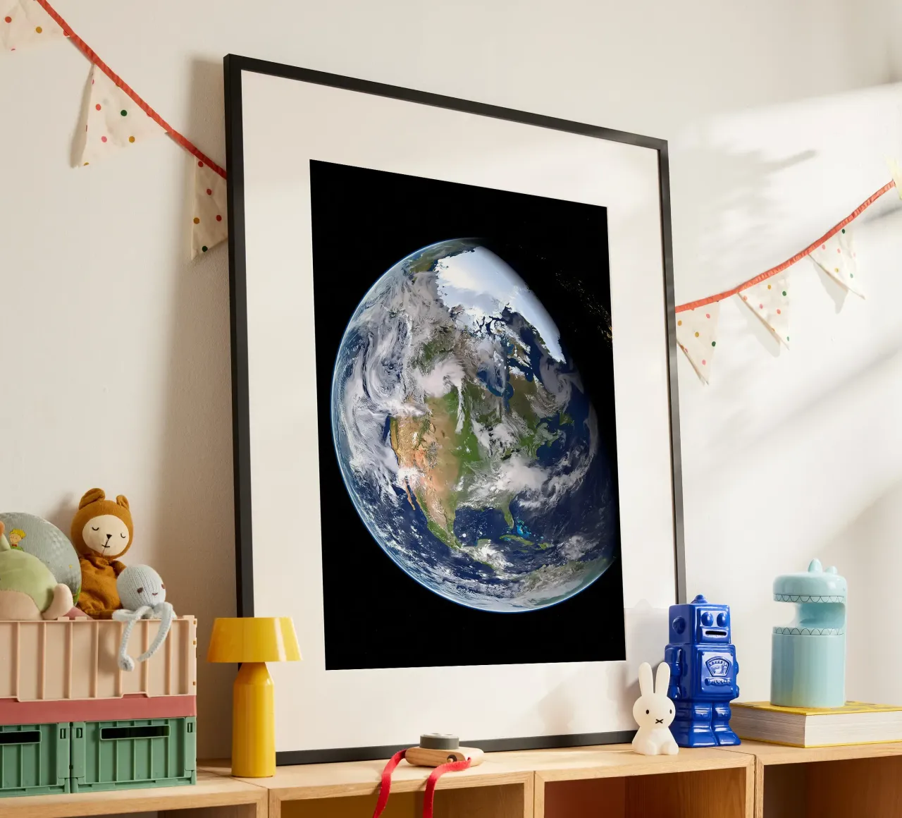 Vue de l'univers de la Terre hahnemühle de ShopByHaru