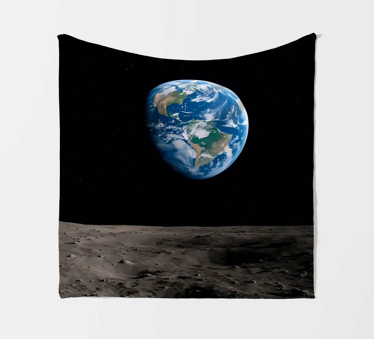 Earthrise fleecedeken van ShopByHaru