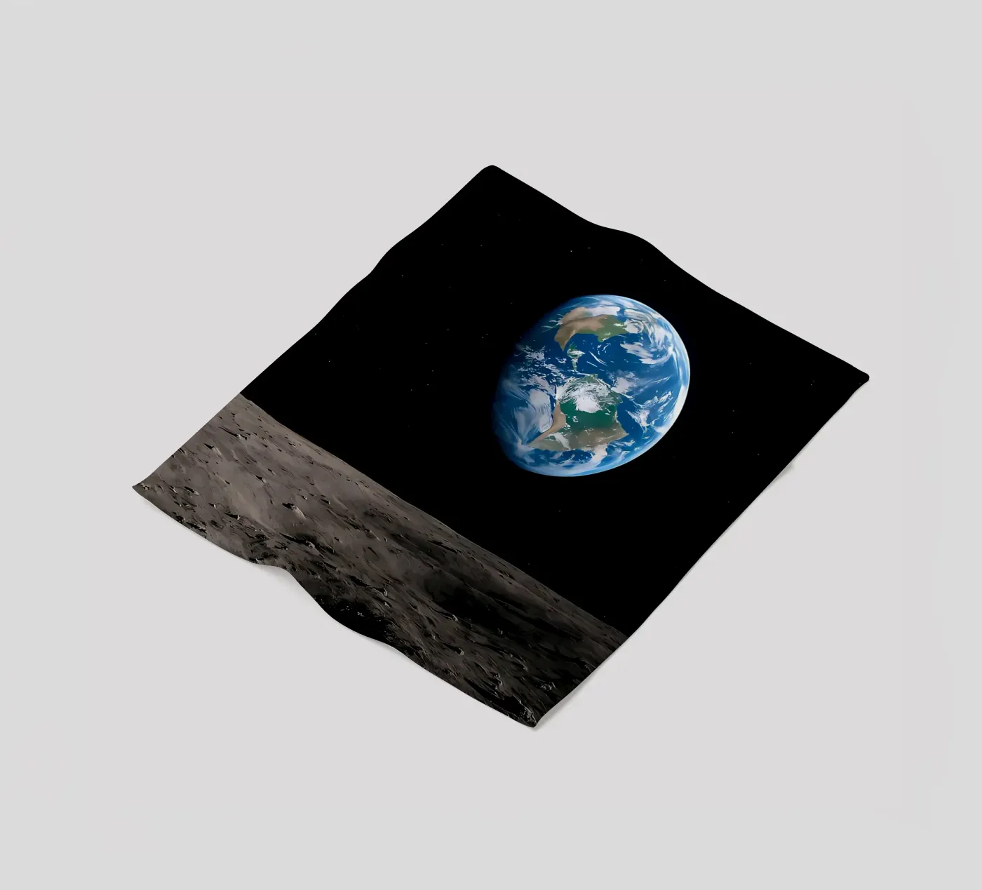 Earthrise fleecedeken van ShopByHaru