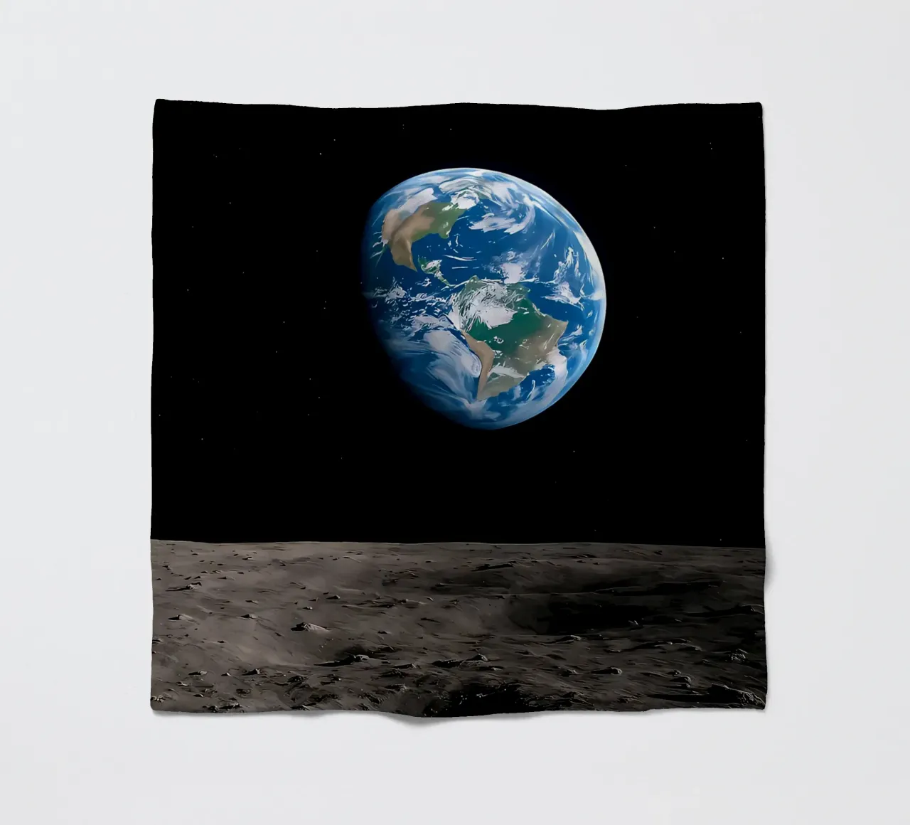 Earthrise fleecedeken van ShopByHaru