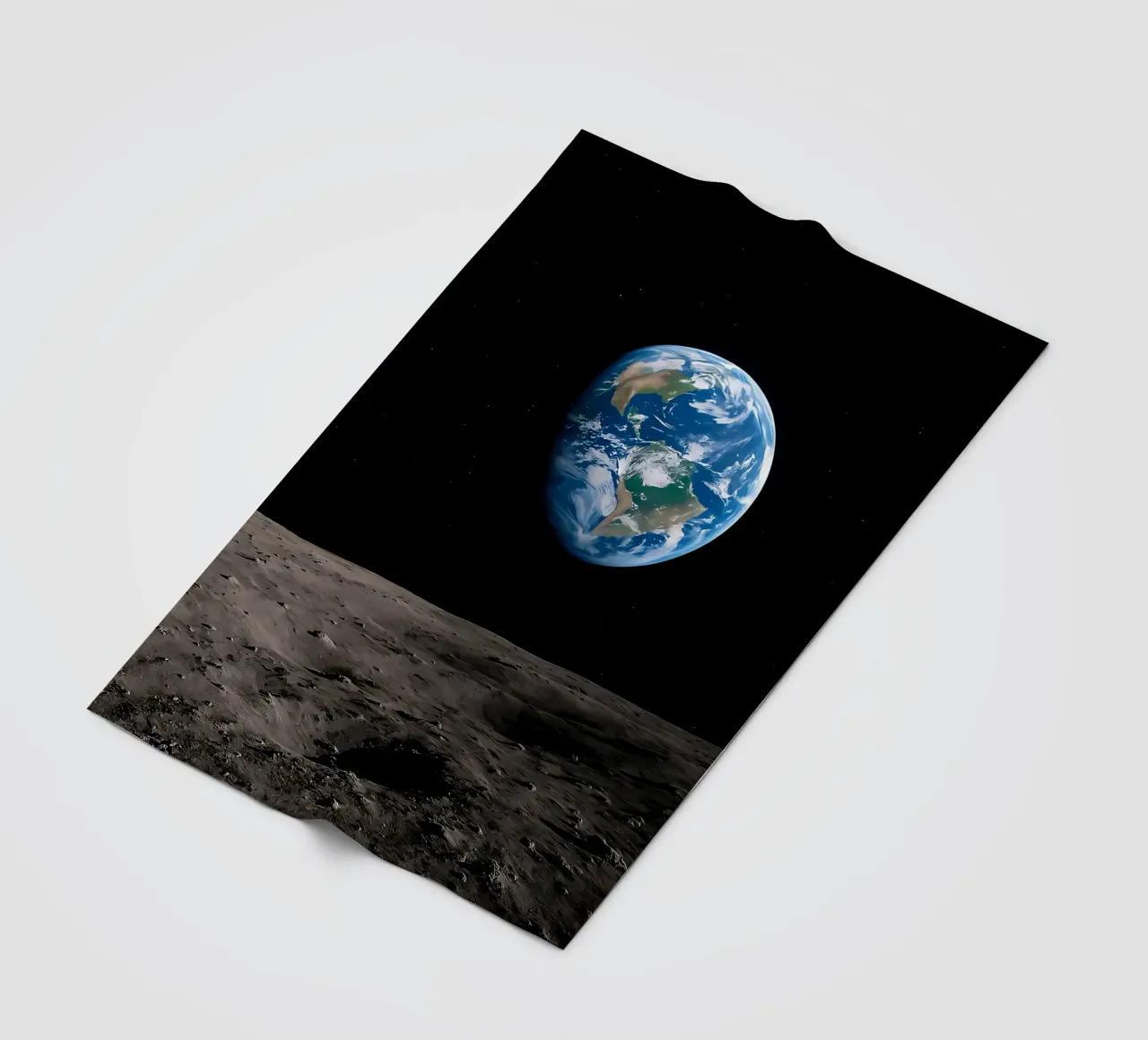 Earthrise fleecedeken van ShopByHaru