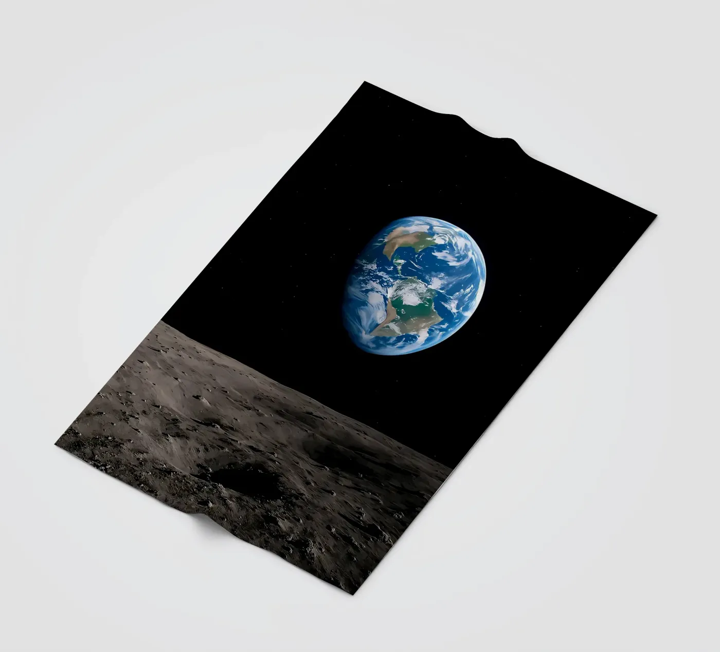 Earthrise fleecedeken van ShopByHaru