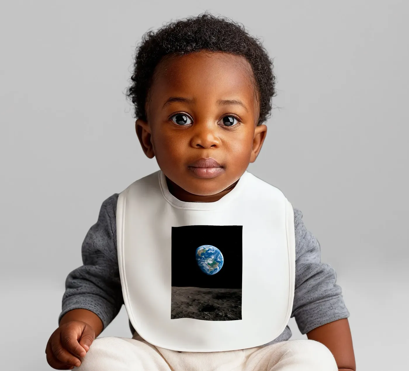 Earthrise Babylätzchen von ShopByHaru