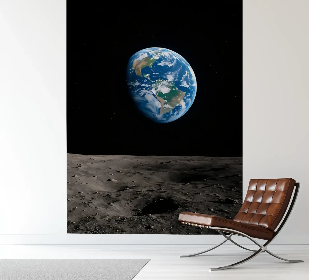 Earthrise fotobehang van ShopByHaru