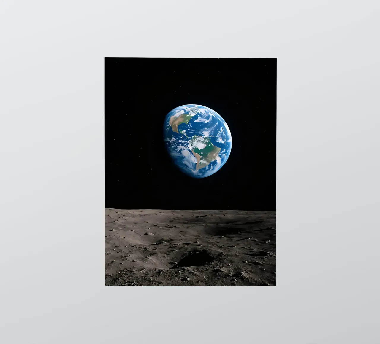 Earthrise sticker van ShopByHaru