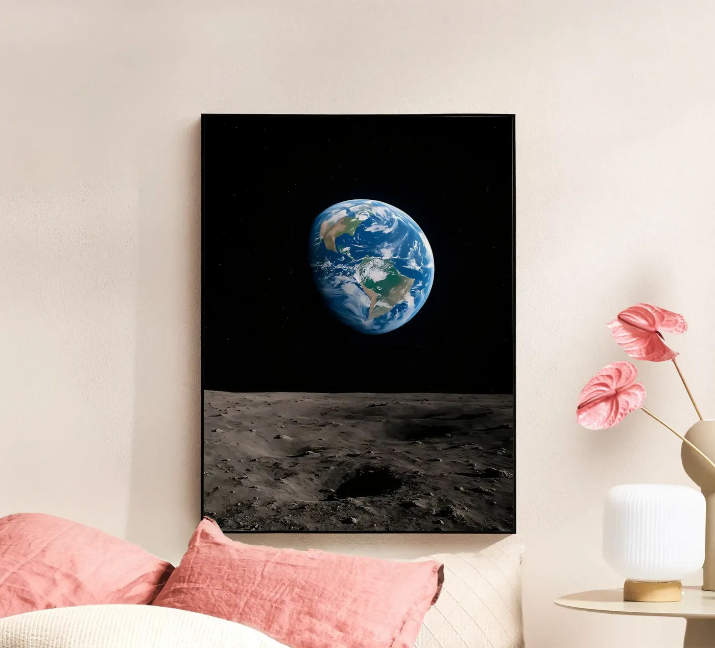 Earthrise acrylic glass by ShopByHaru