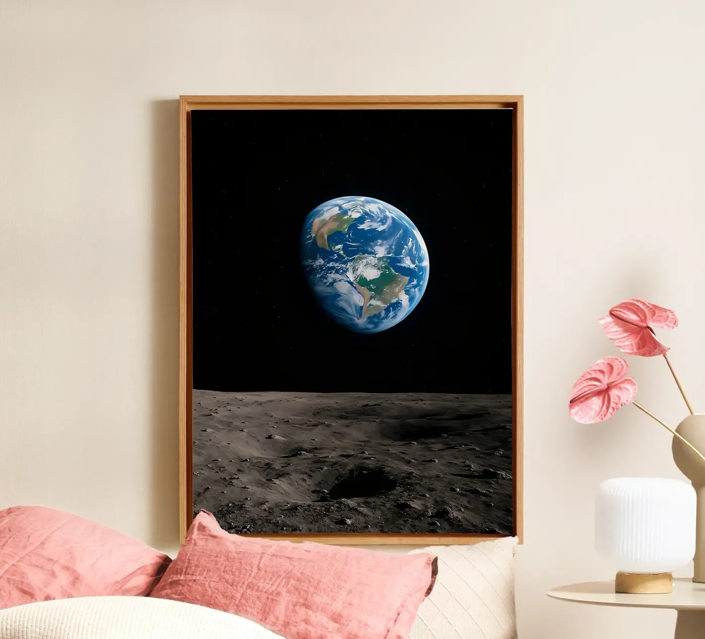 Earthrise canvas van ShopByHaru