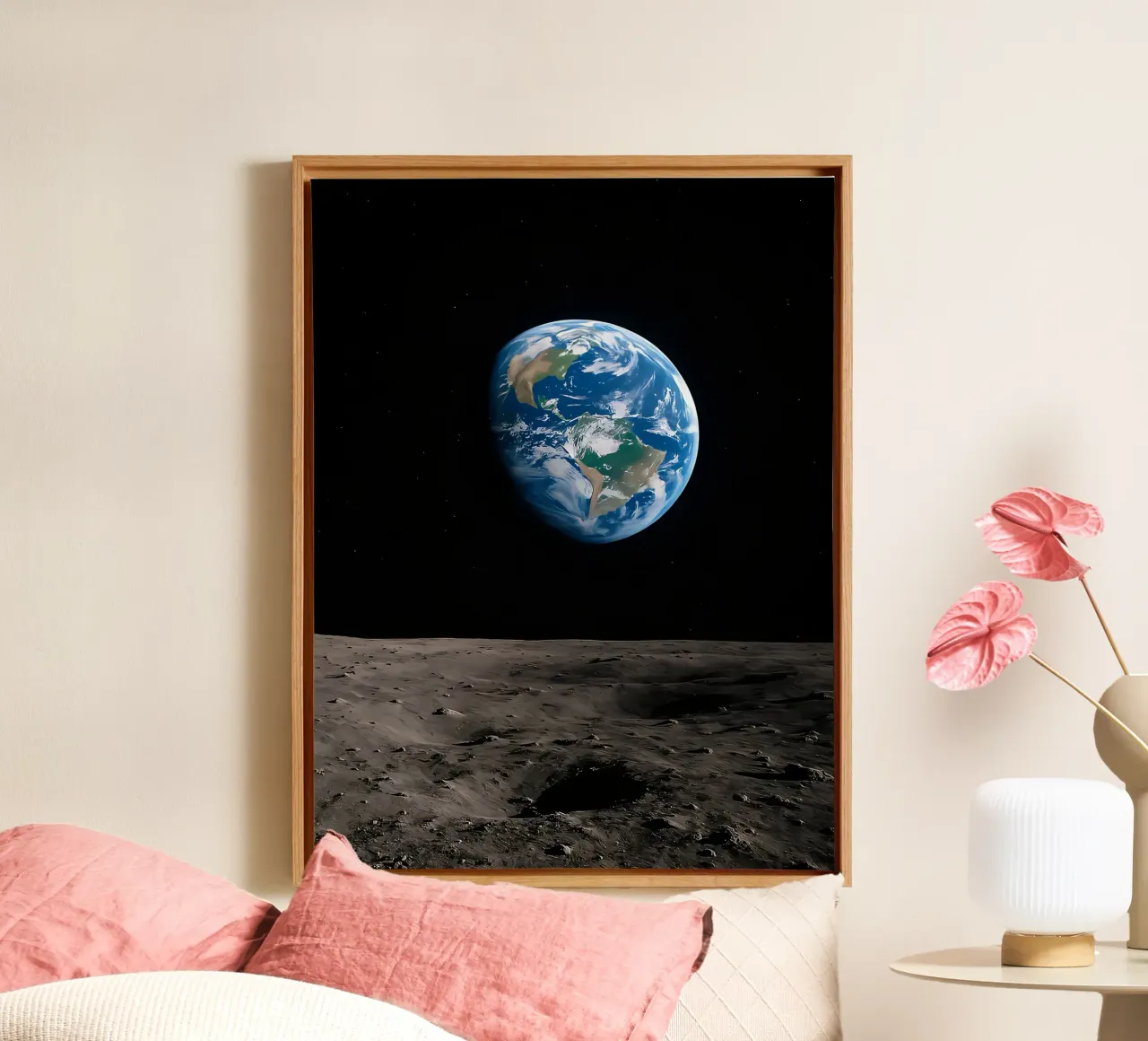 Earthrise canvas van ShopByHaru