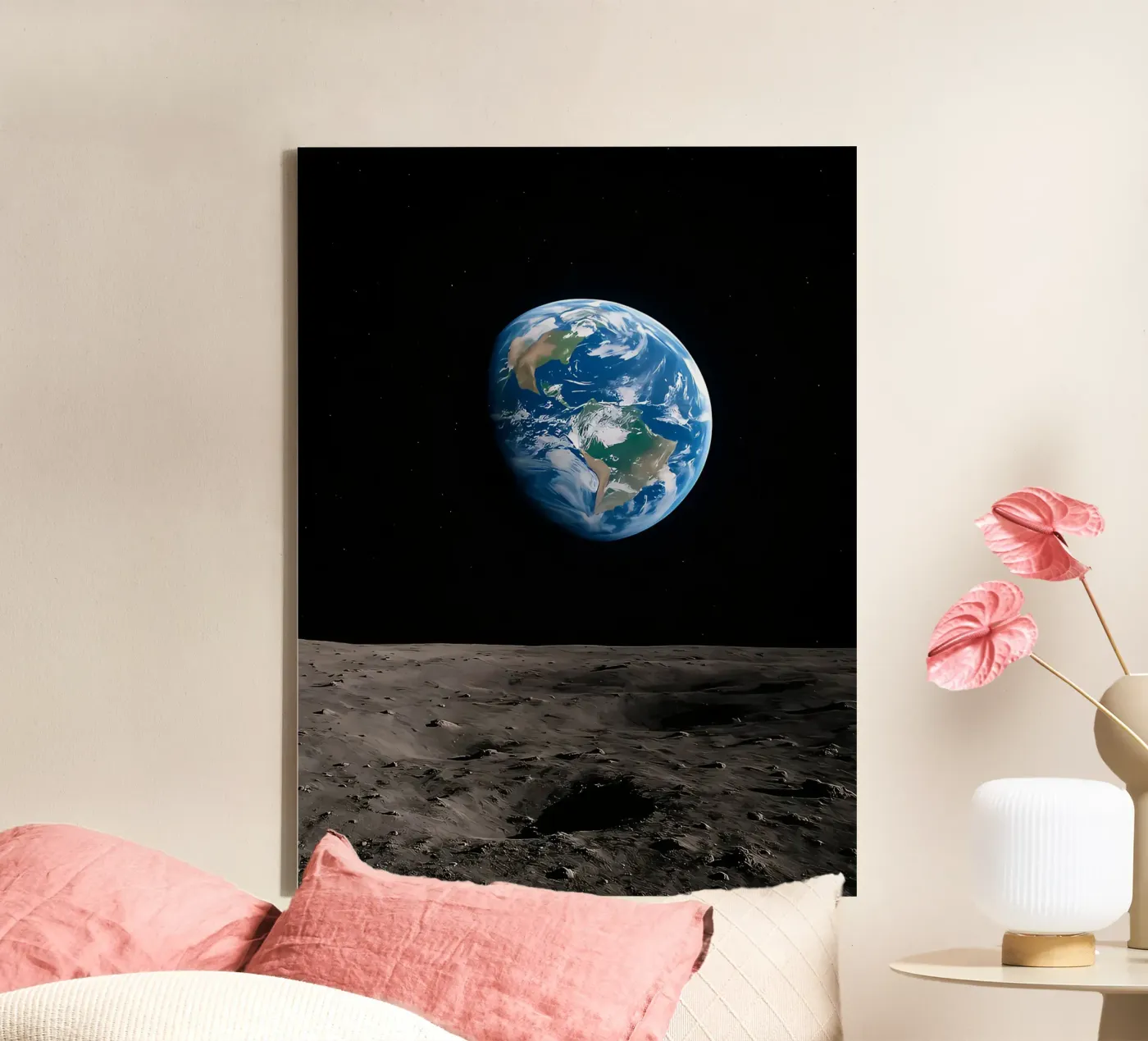 Earthrise canvas van ShopByHaru