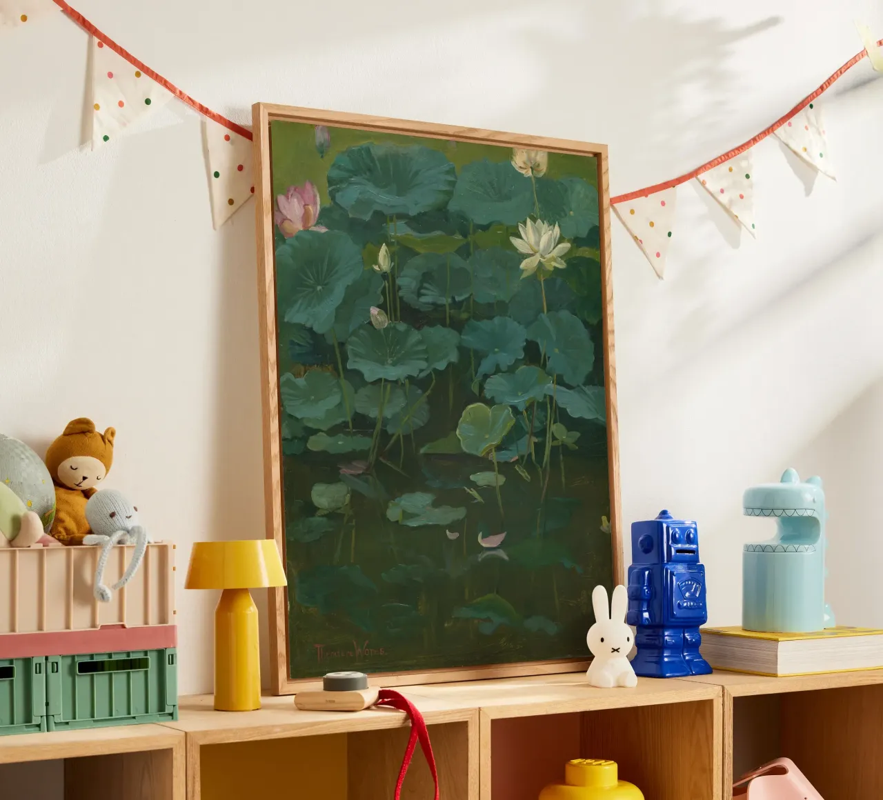 Buddha's Flowers plexiglass da vintageshop