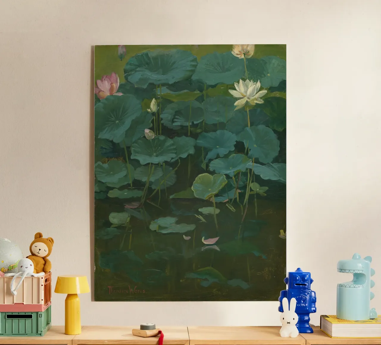 Buddha's Flowers plexiglass da vintageshop