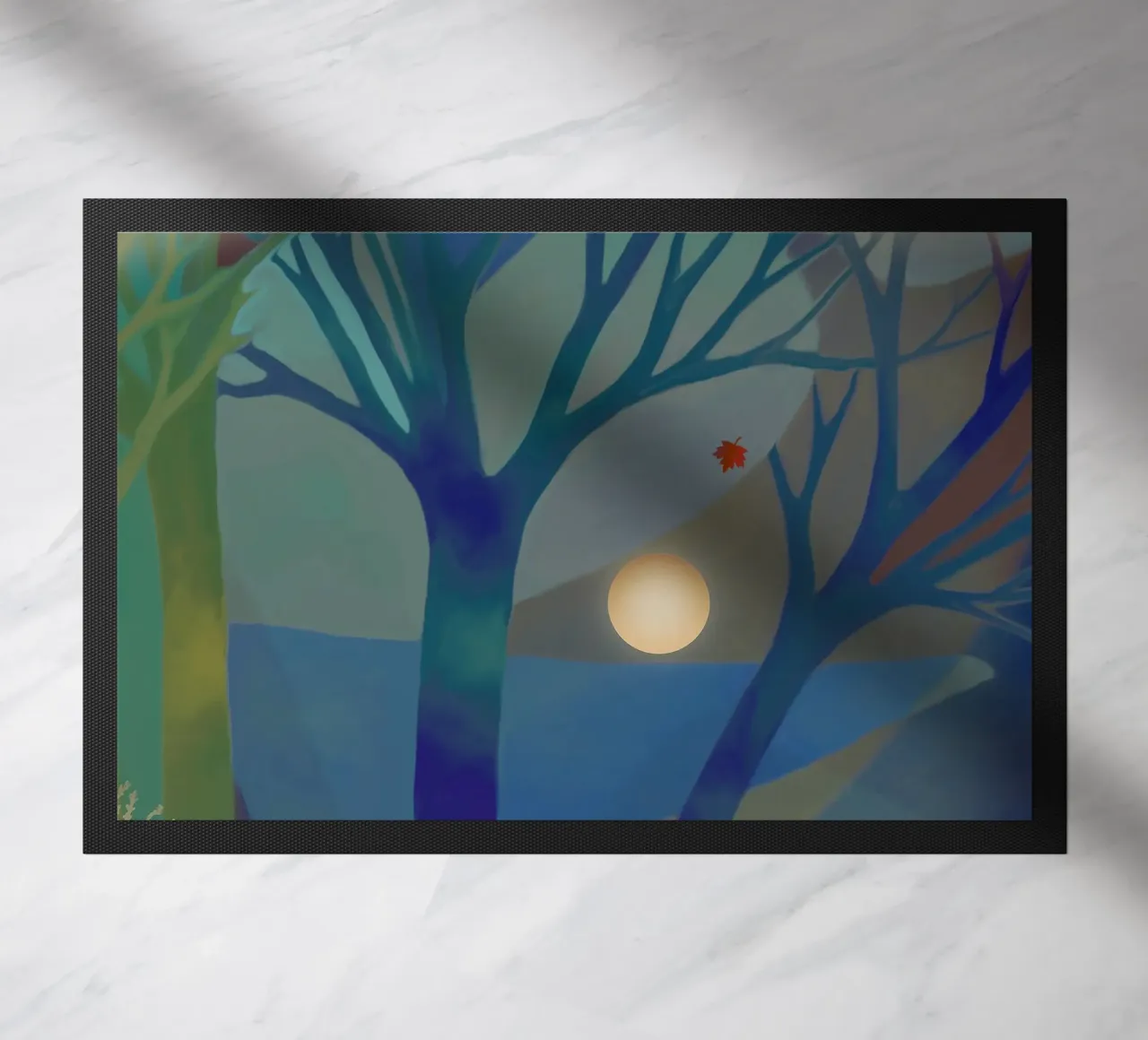 Herfst deurmat van beamorello