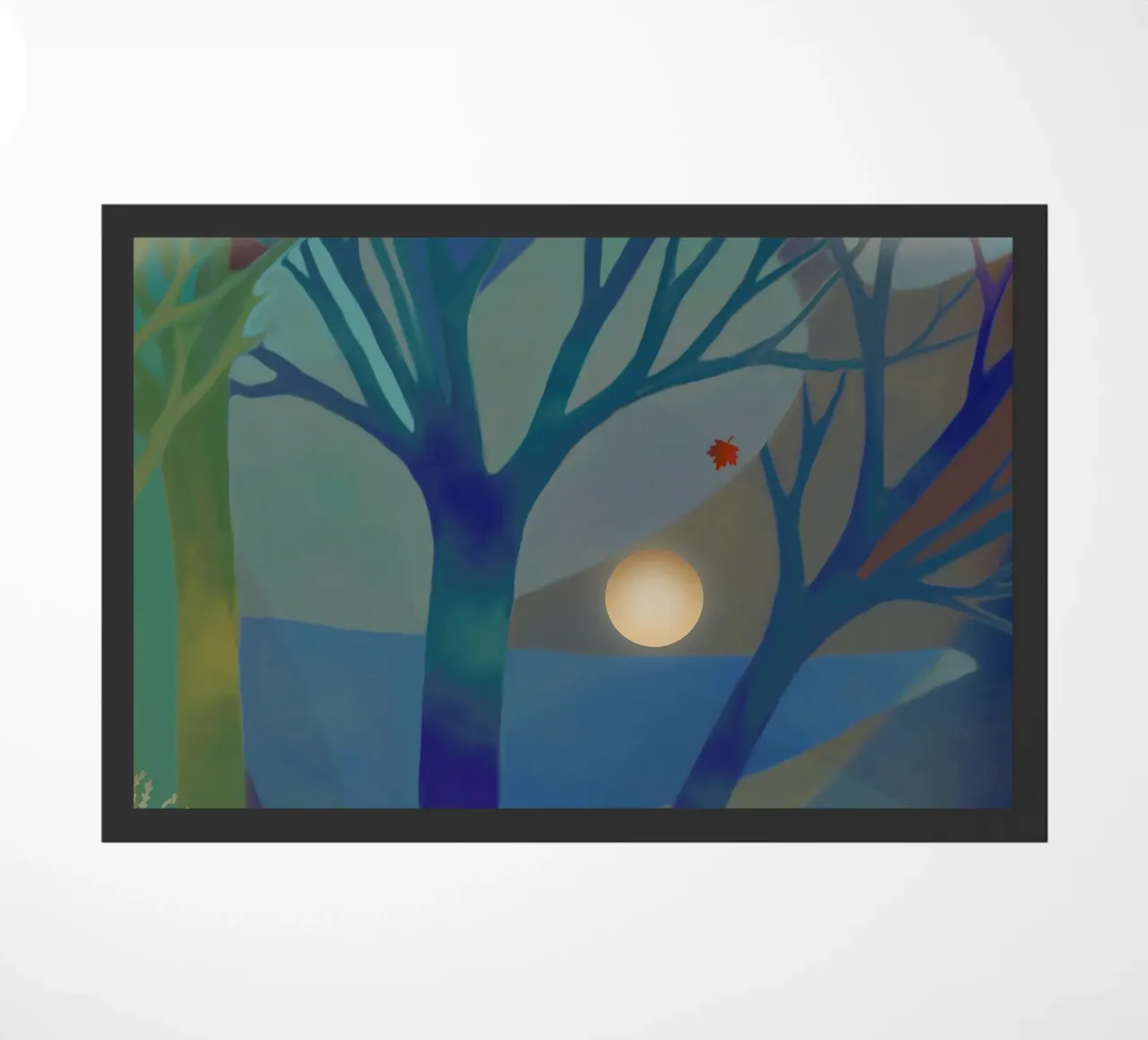 Herfst deurmat van beamorello