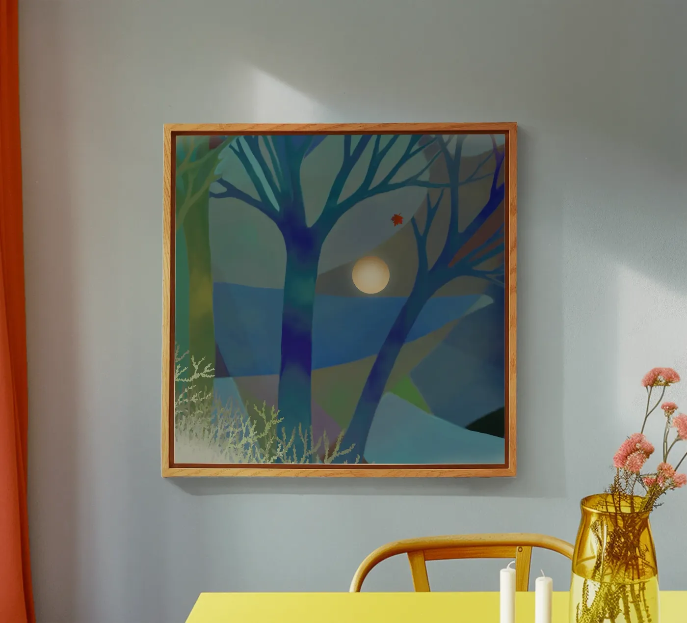 Autumn acryl van beamorello