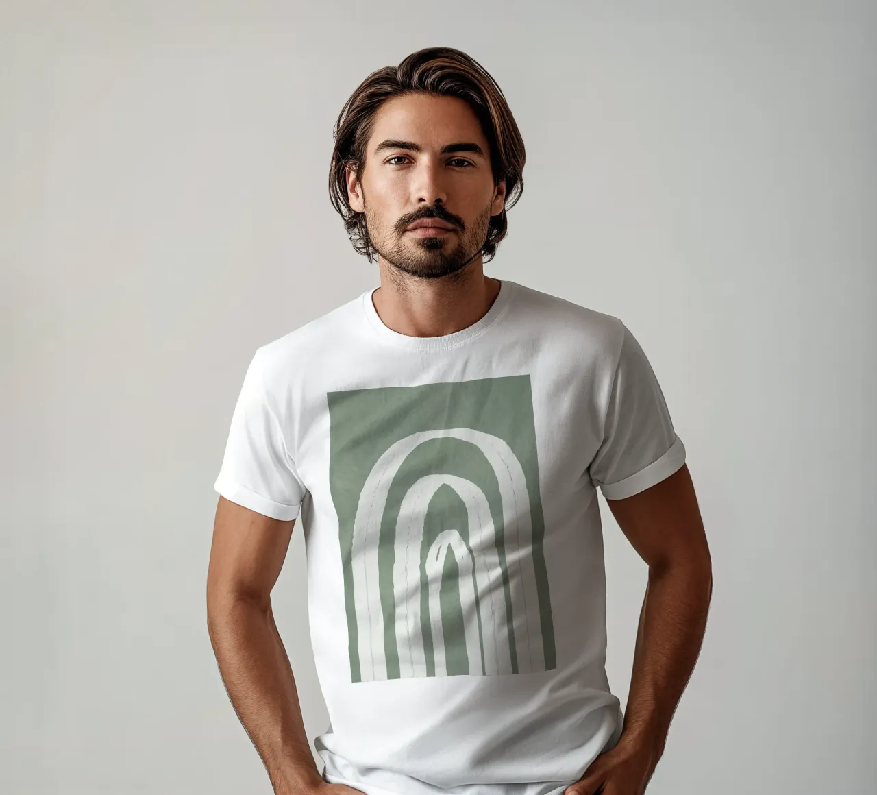 Abstract Arches t-shirt da Flow Line