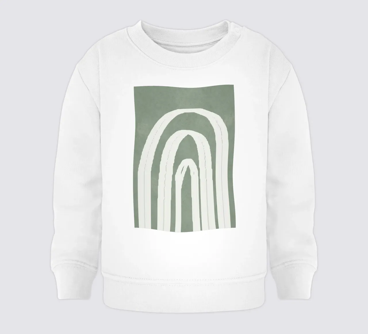 Abstract Arches felpa neonato da Flow Line