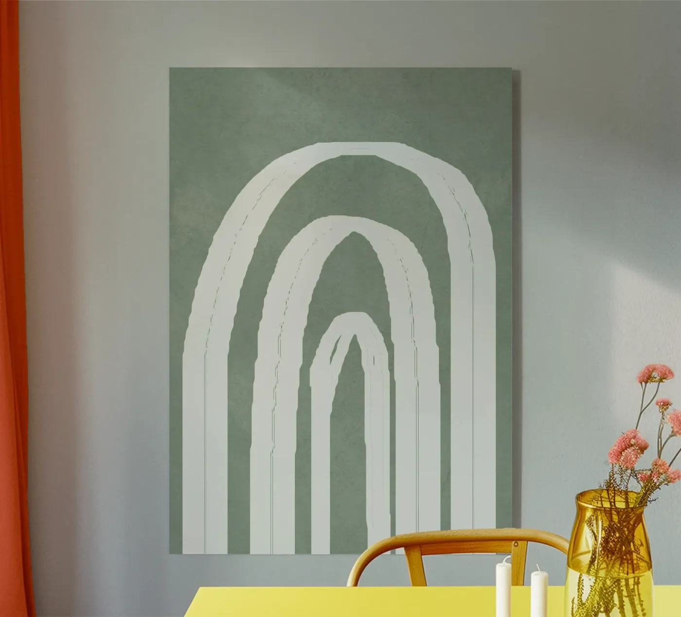 Abstract Arches acrylic glass by Flow Line