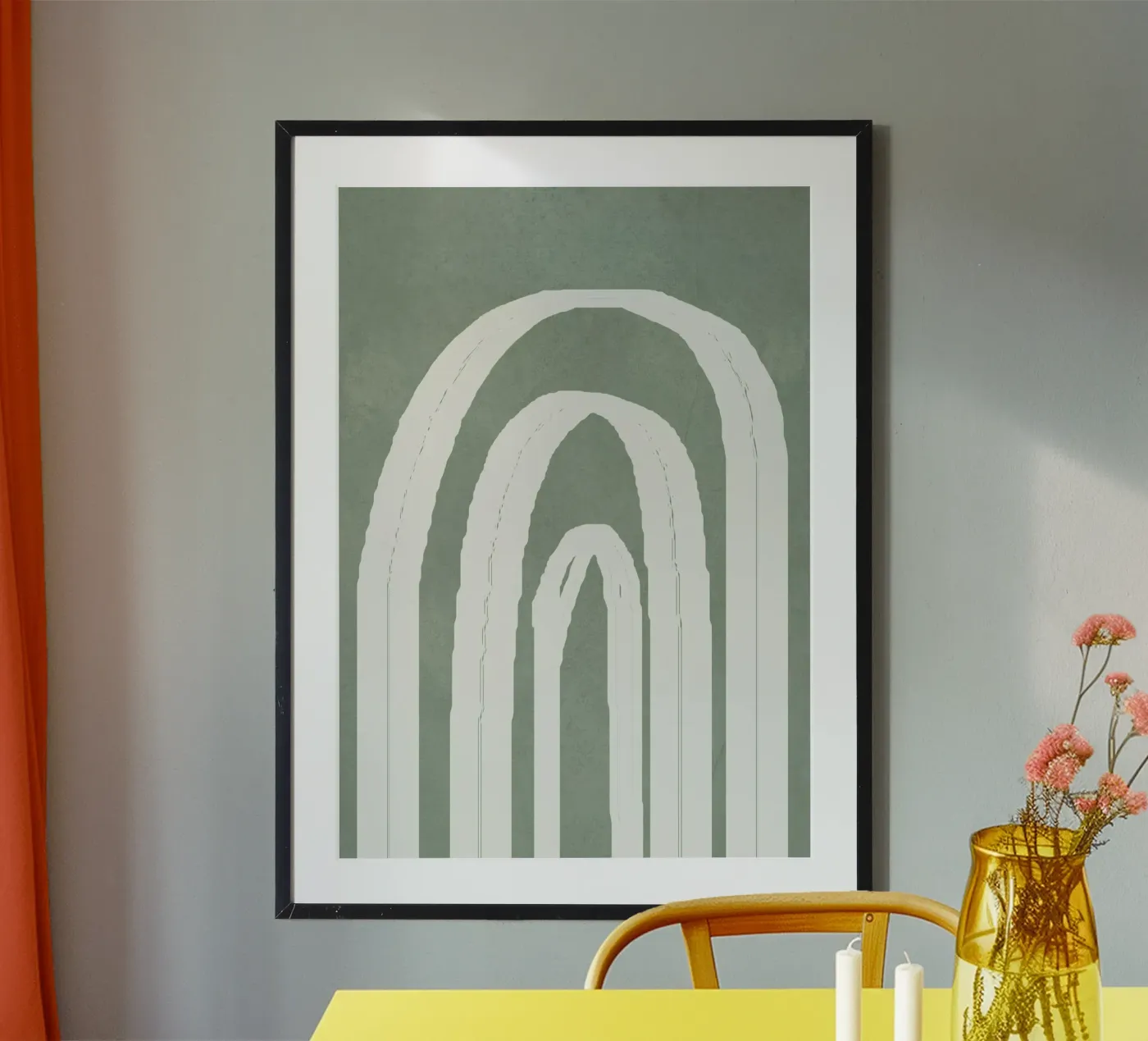 Abstract Arches poster da Flow Line