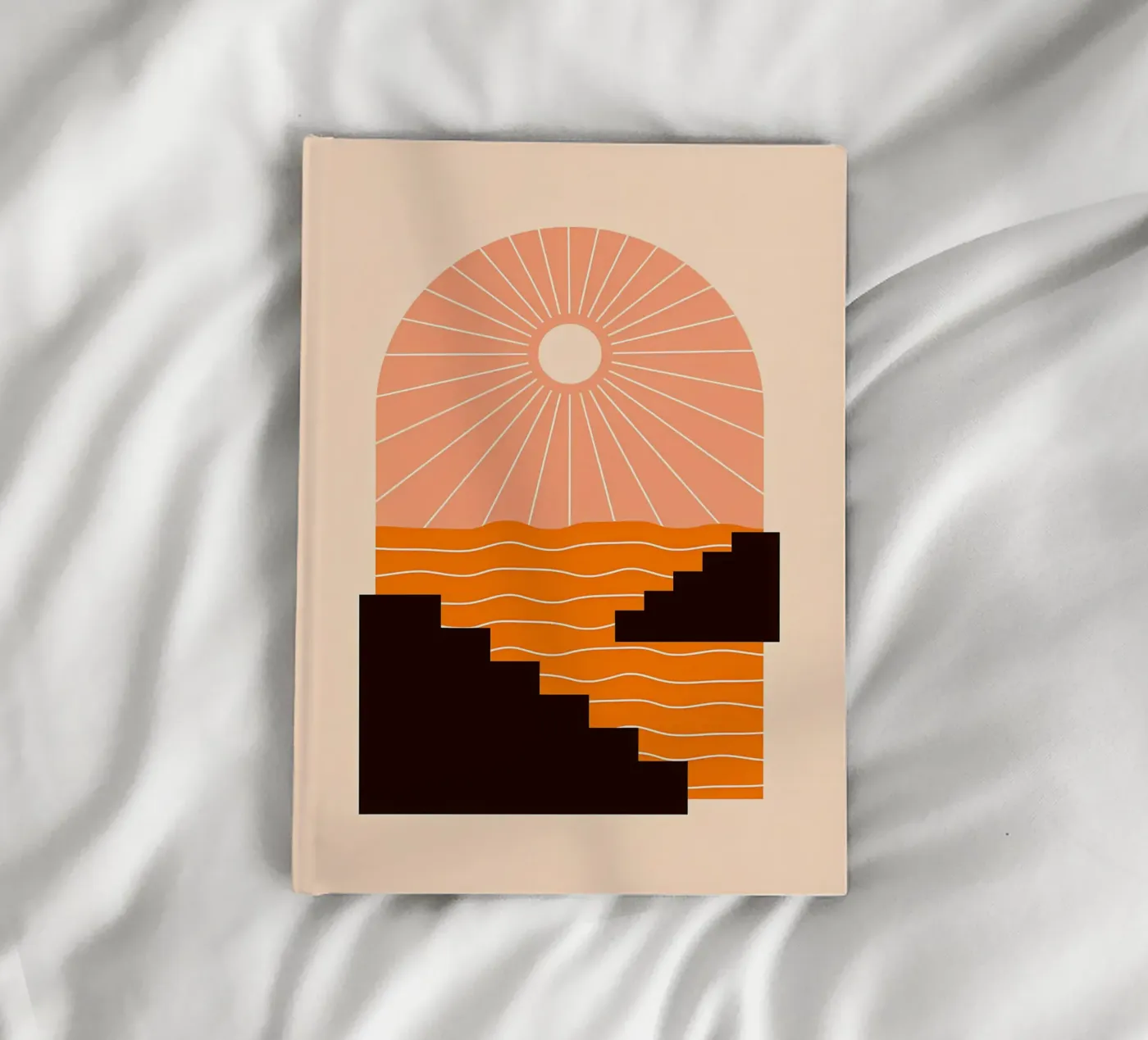 Sunset Geometry notebook by stewar