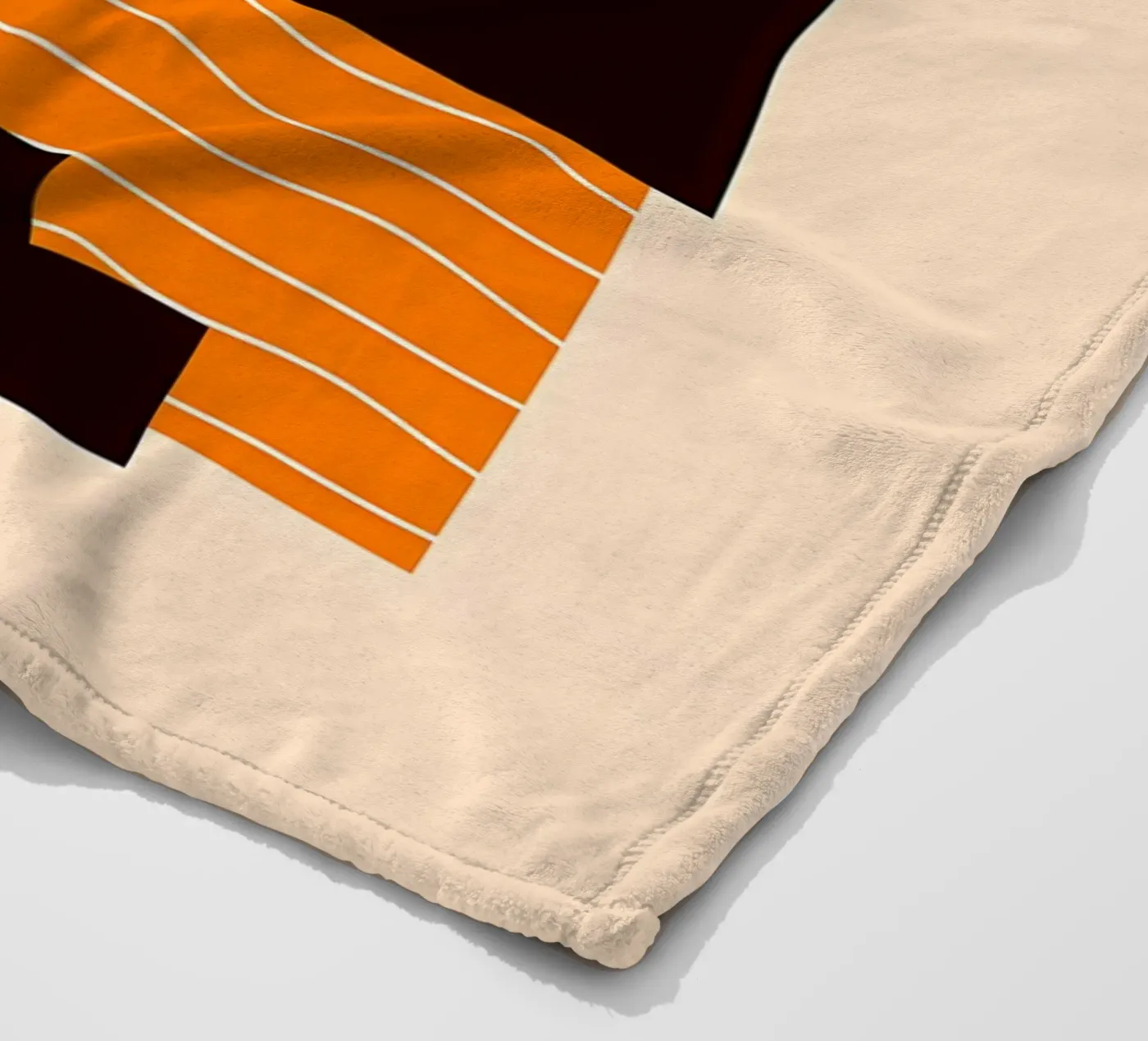 Geometria del tramonto coperta in pile da stewar