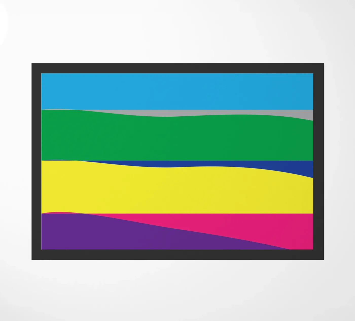 colour pallets Fußmatte von Plumpz