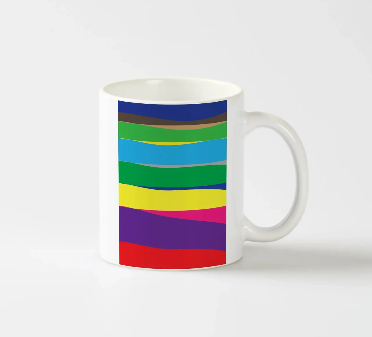 pallette color tazza in ceramica da Plumpz