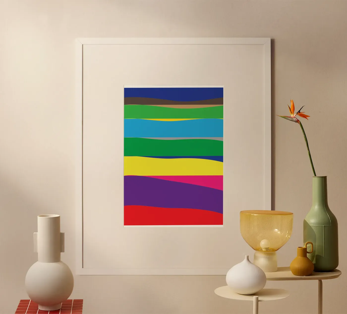 palettes de couleurs poster de Plumpz