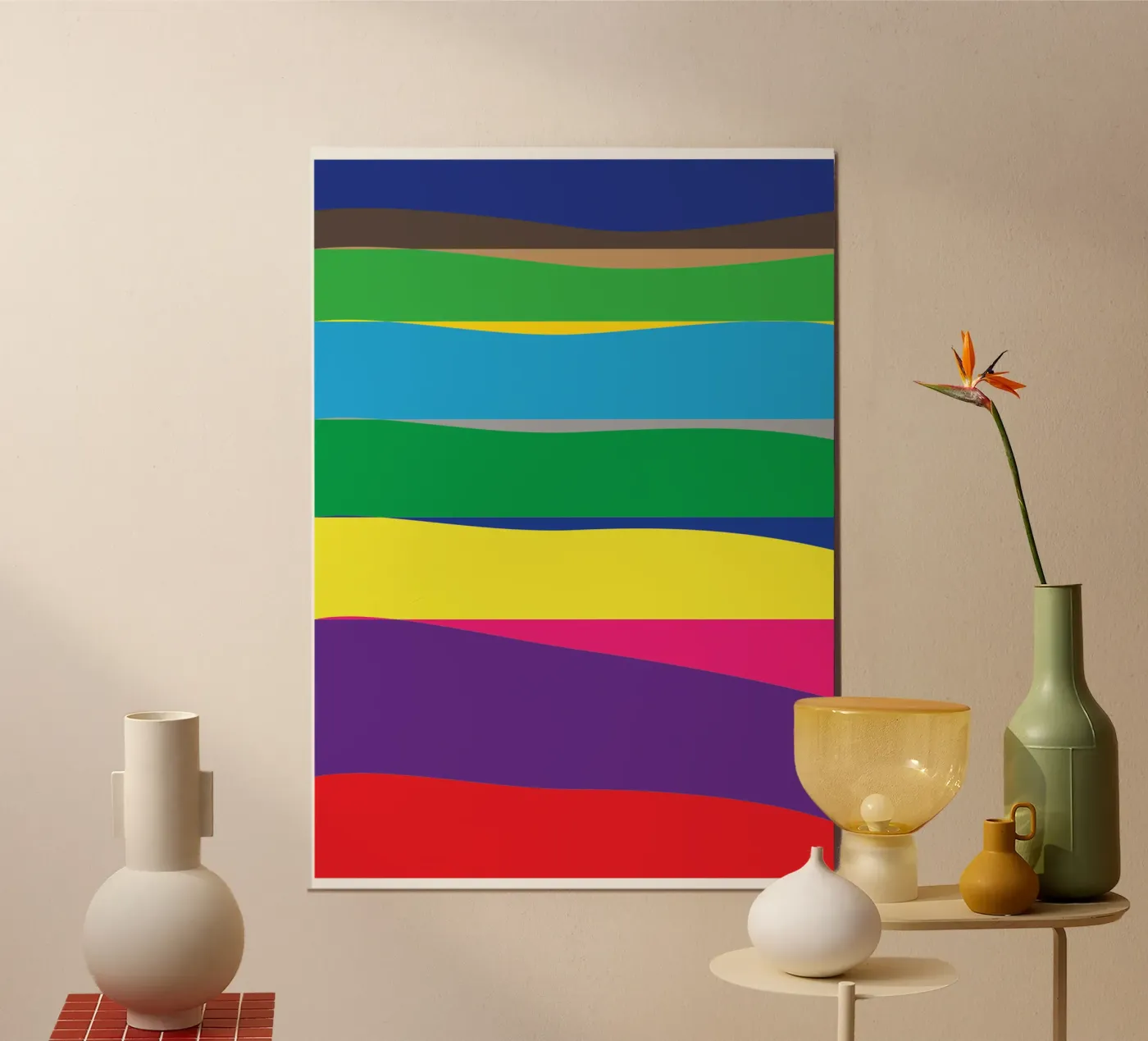 palettes de couleurs poster de Plumpz