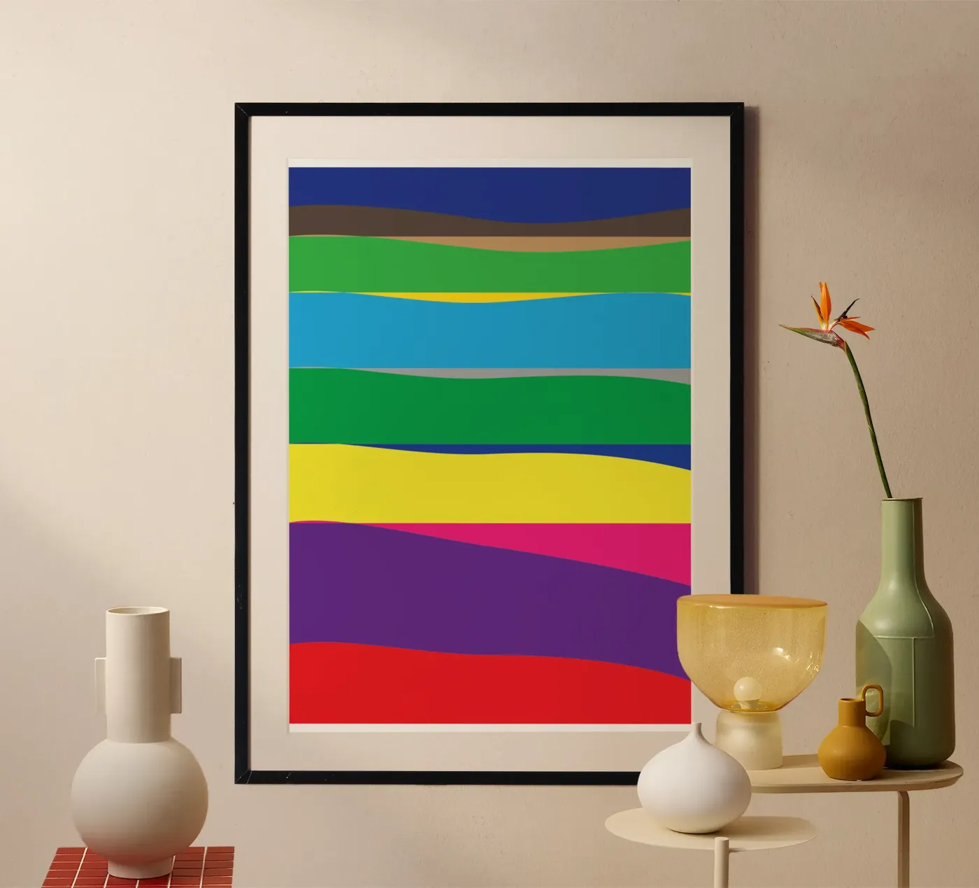 palettes de couleurs poster de Plumpz