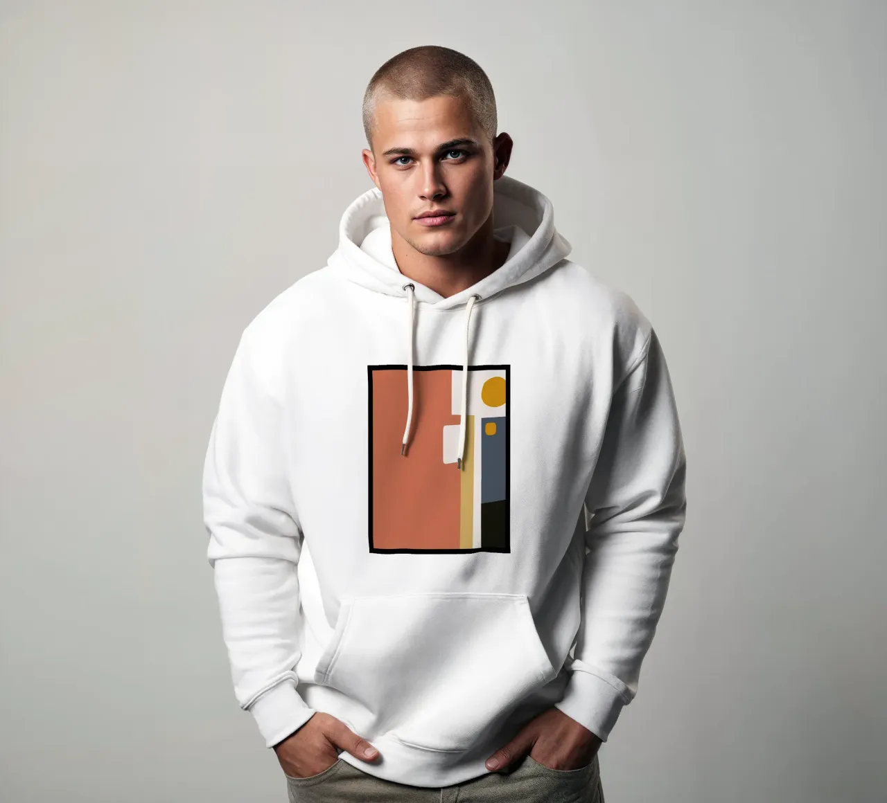 Minimalista 2 felpa con cappuccio da stewar