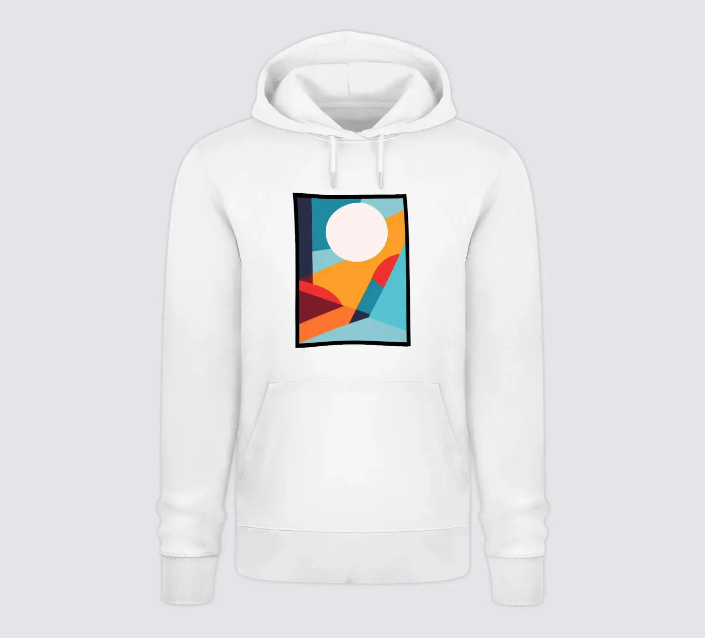 Basic abtract hoodie by stewar