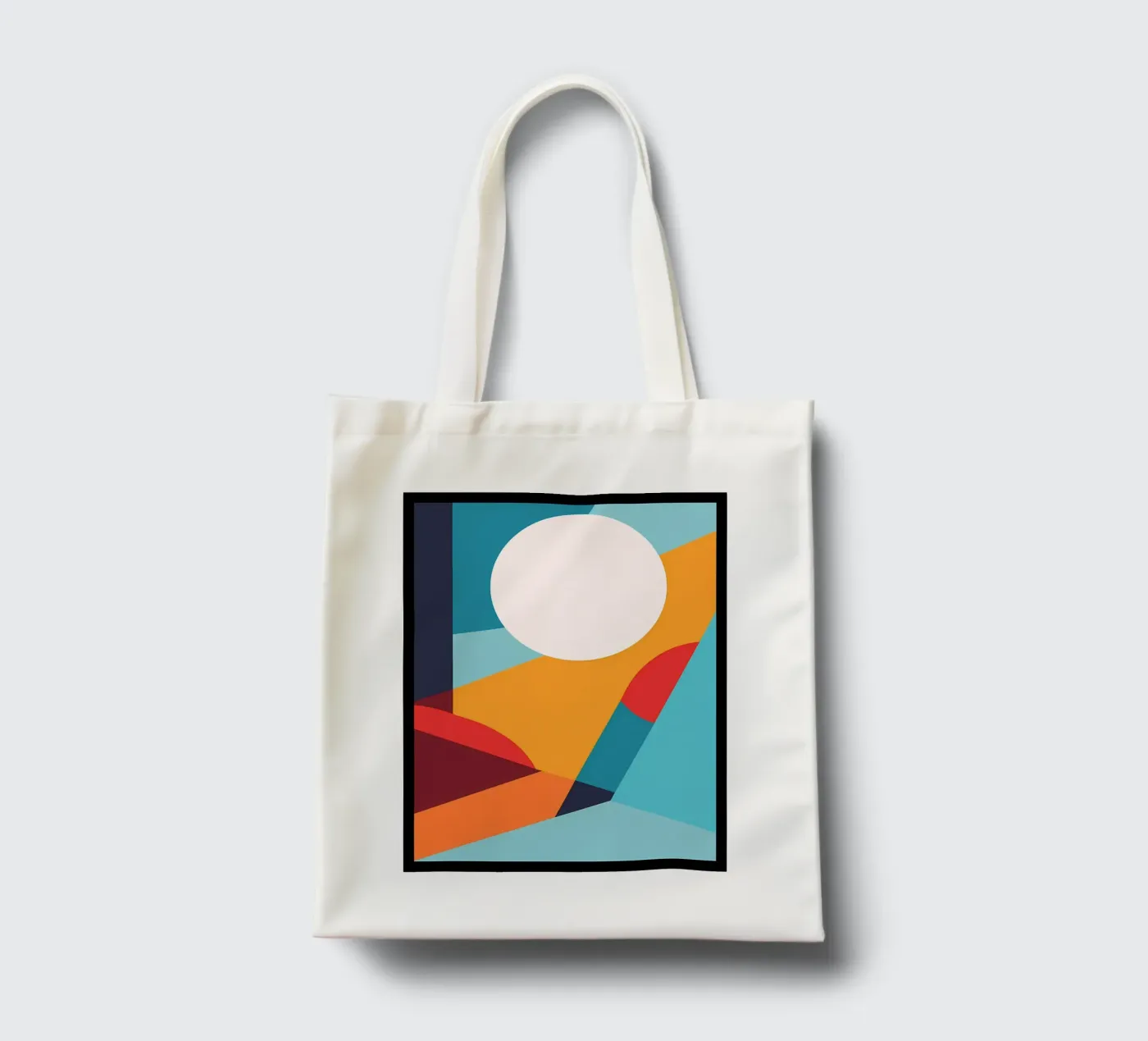 Basic abtract tote bag by stewar