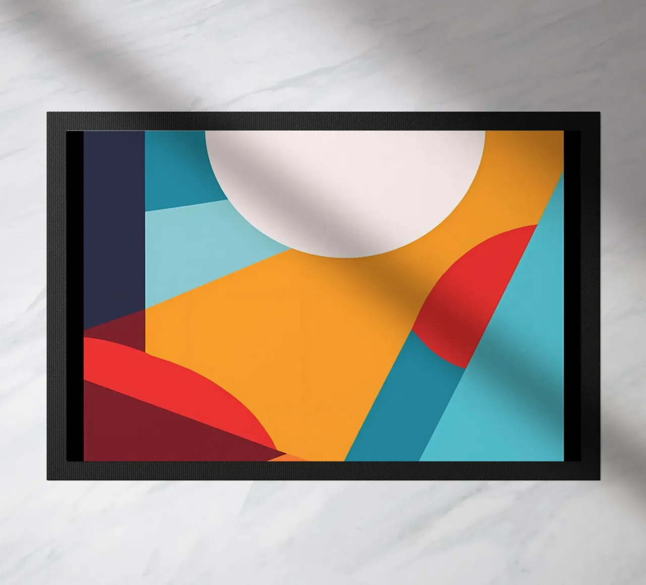 Basic abtract doormat by stewar