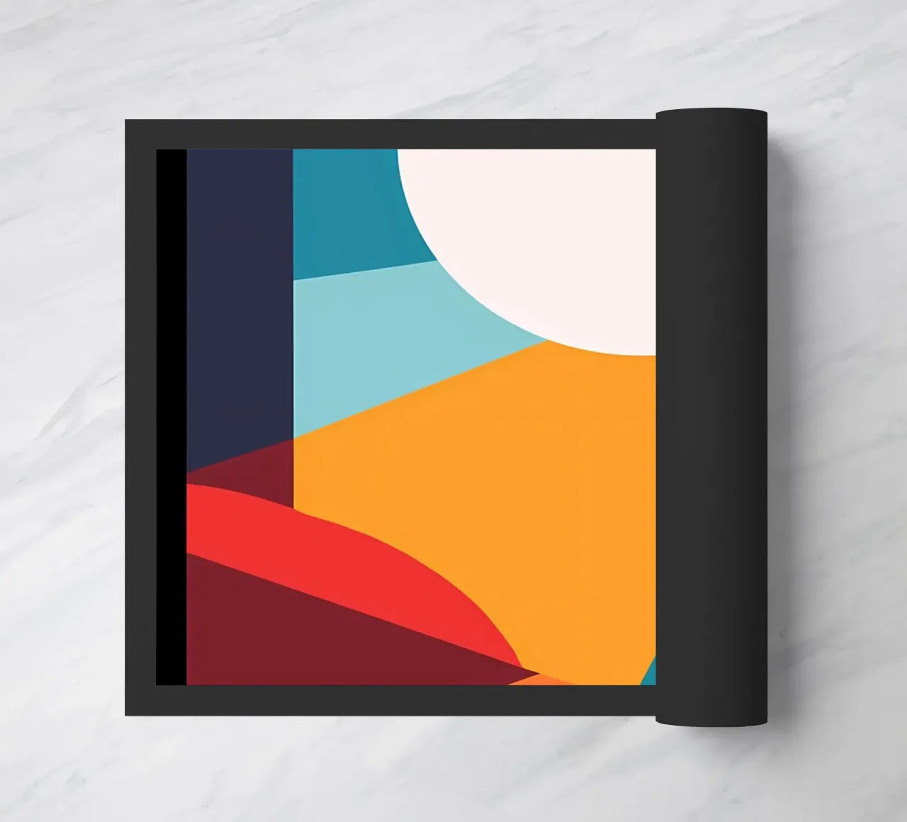 Basic abtract doormat by stewar