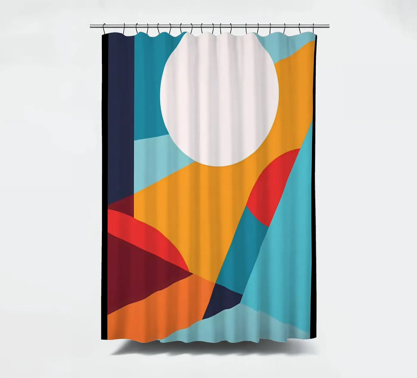 Grundlegende Abstraktion Duschvorhang von stewar