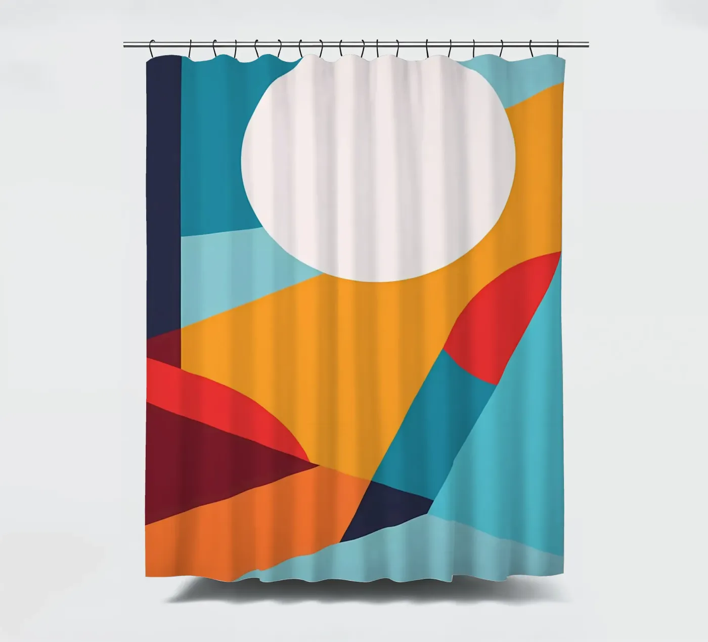 Grundlegende Abstraktion Duschvorhang von stewar