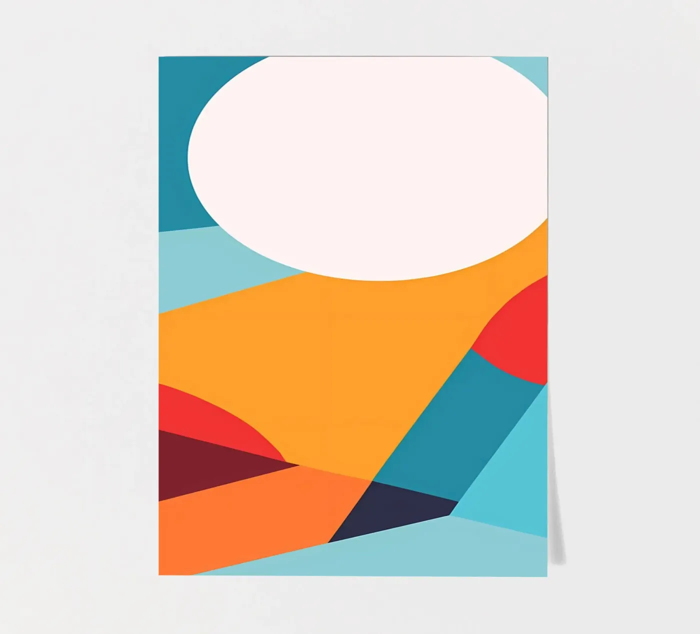 Grundlegende Abstraktion Stickerbogen von stewar