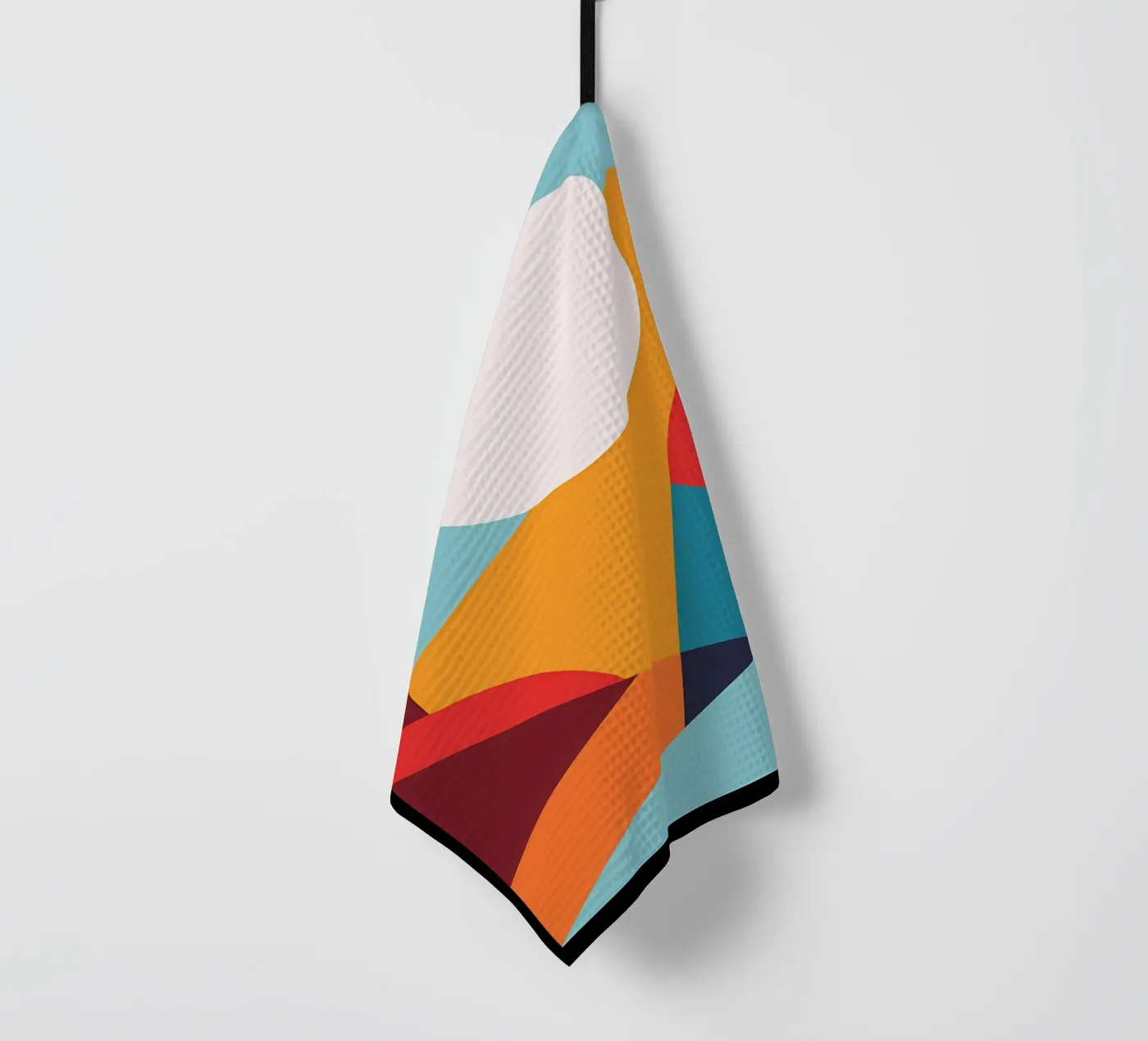 Basic abtract tea towel by stewar