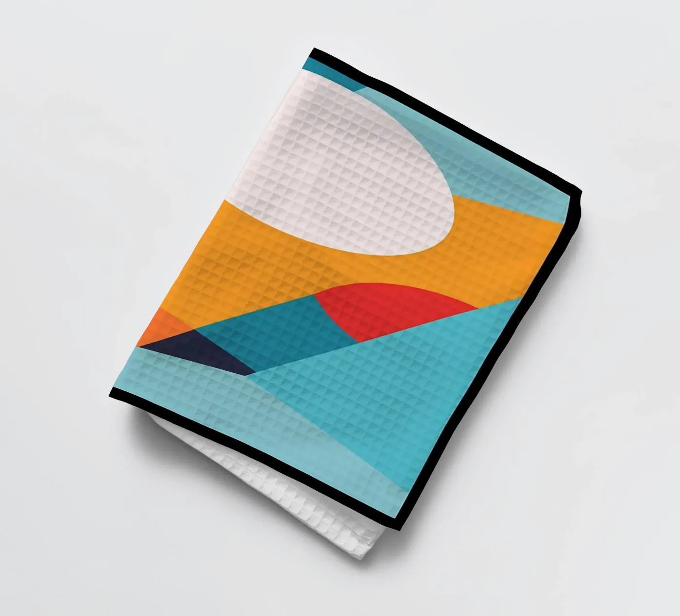 Basic abtract tea towel by stewar