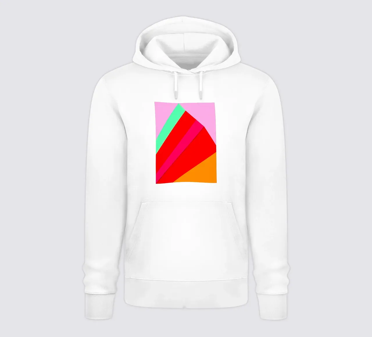 Colore felpa con cappuccio da stewar