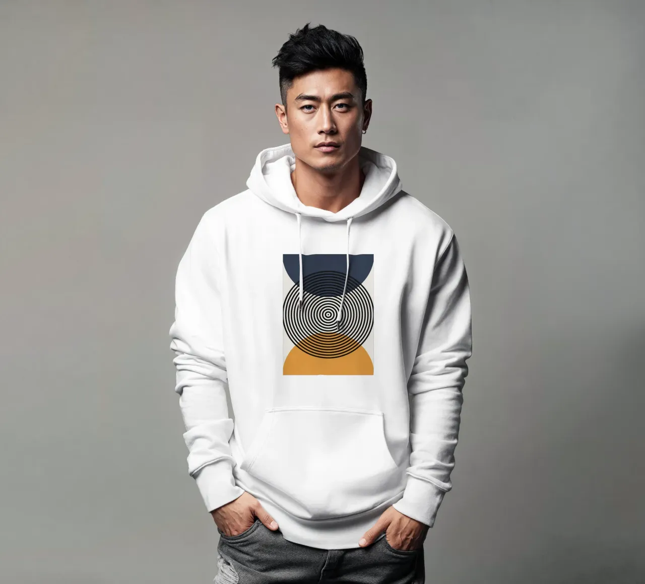 Minimalista 3 felpa con cappuccio da stewar