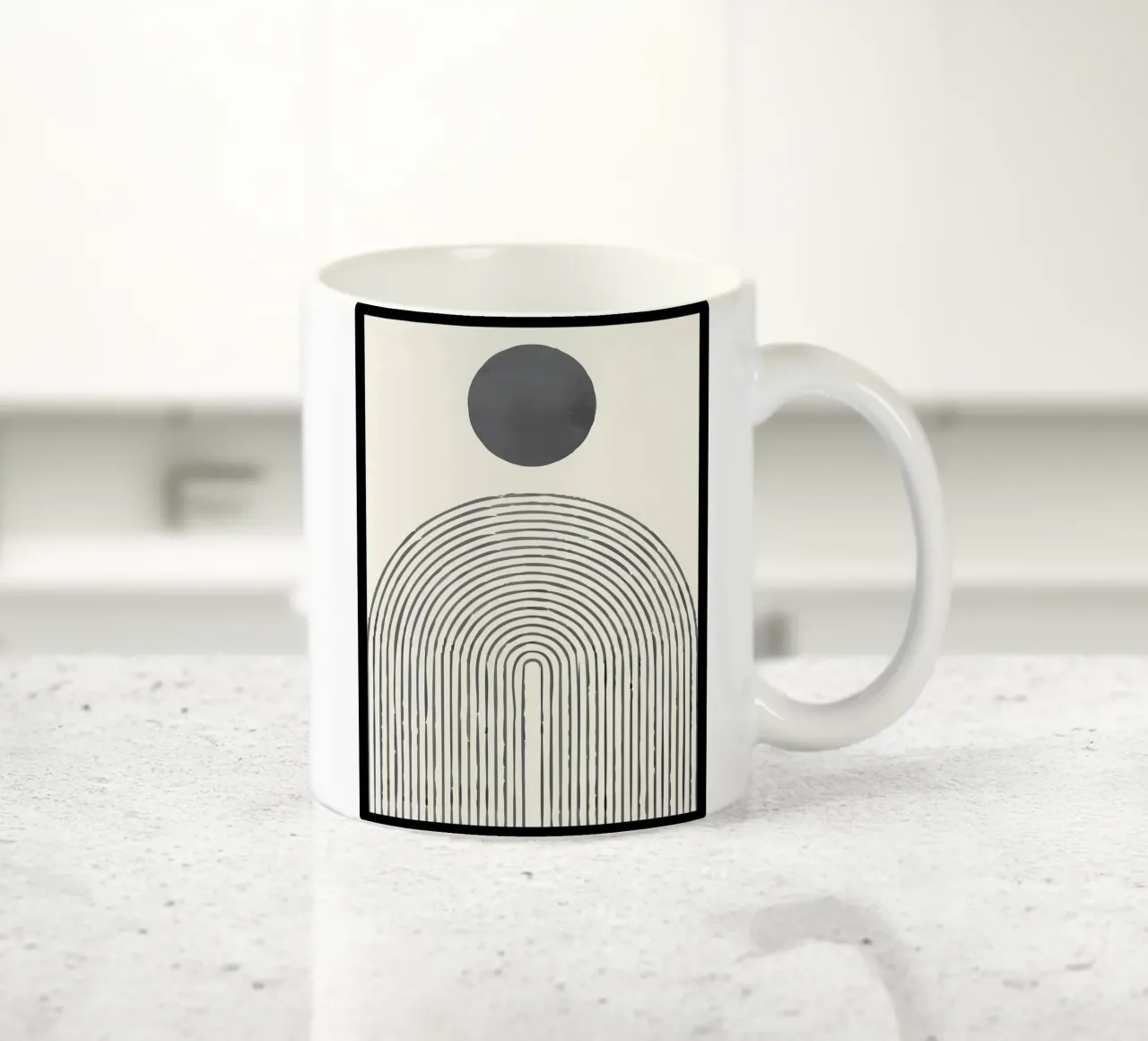 Minimalista 4 tazza in ceramica da stewar