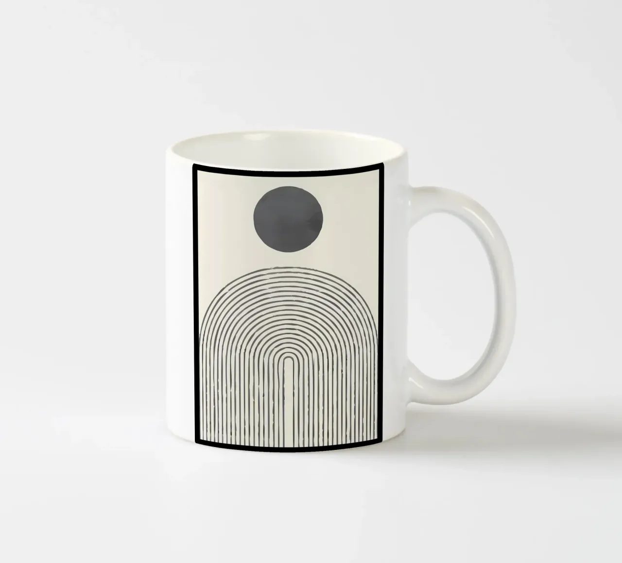 Minimalista 4 tazza in ceramica da stewar