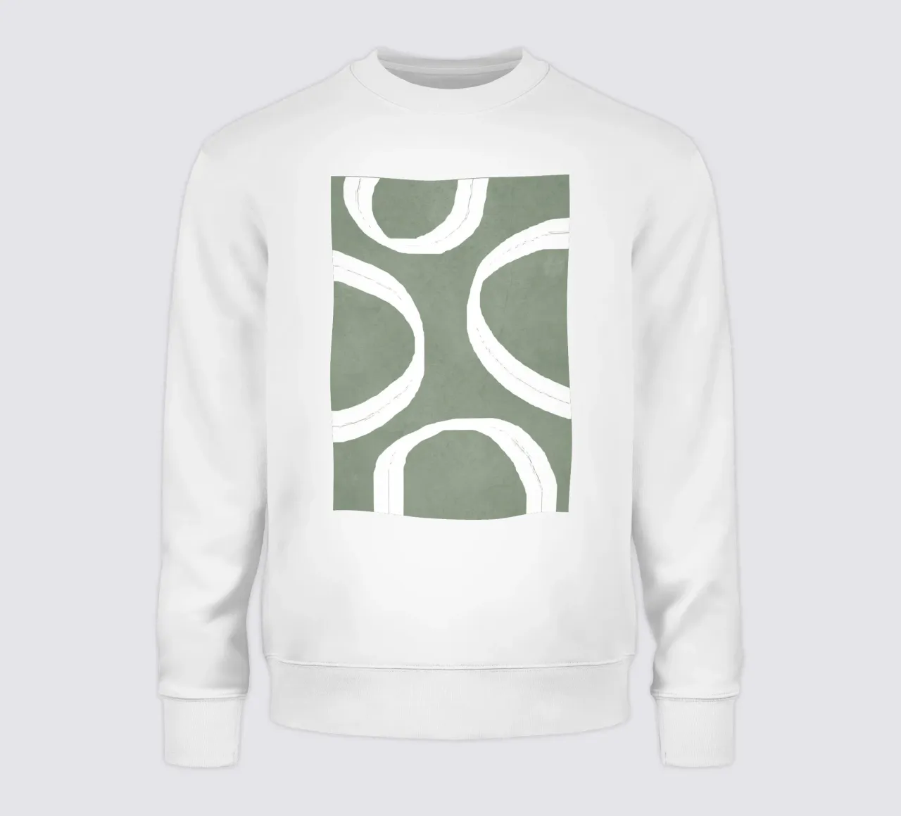 Abstract Lines I felpa da Flow Line