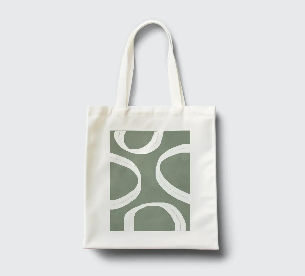 Abstract Lines I borsa in juta da Flow Line
