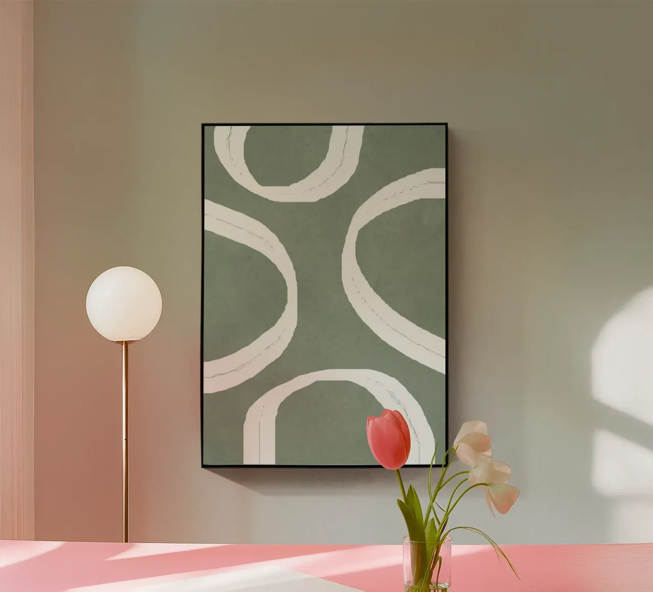 Abstract Lines I plexiglass da Flow Line