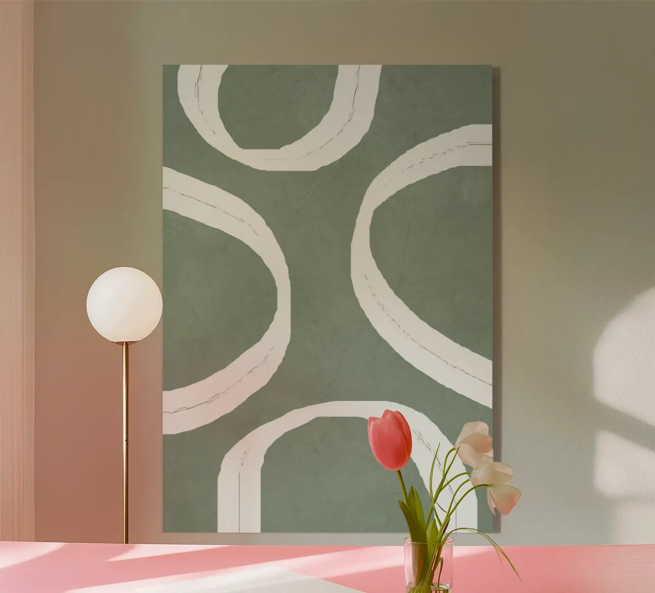 Abstract Lines I plexiglass da Flow Line