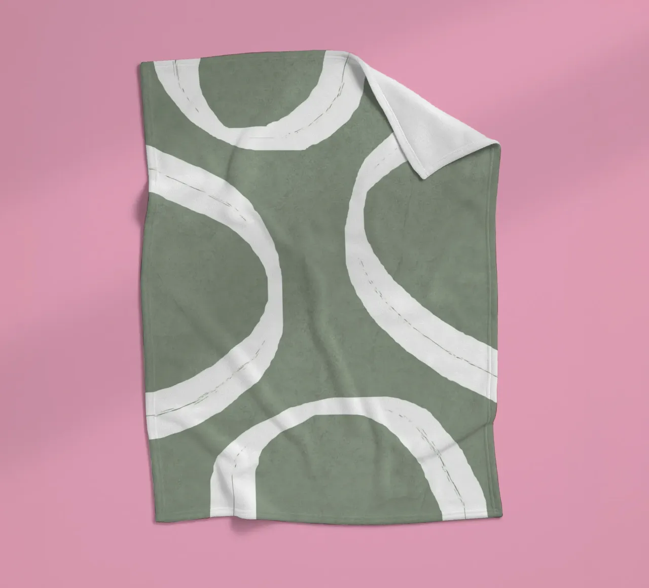 Abstract Lines I coperta in pile da Flow Line